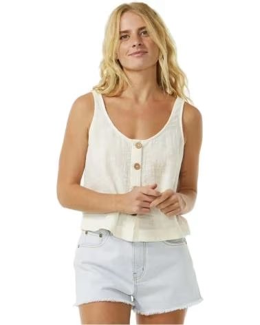RIP CURL CAMISETA DE TIRANTES 03PWSH-3021 PARA MUJER BLANCO