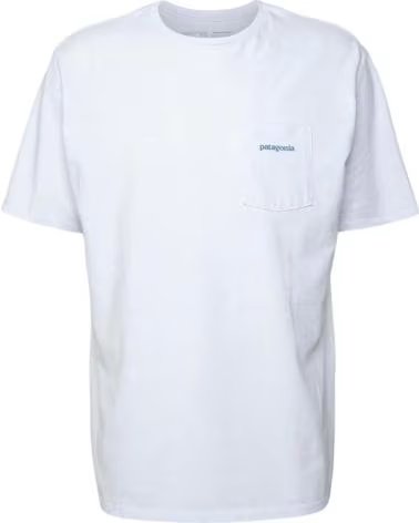 PATAGONIA CAMISETA DE MANGA CORTA 37655-WHI EN PARA HOMBRE BLANCO