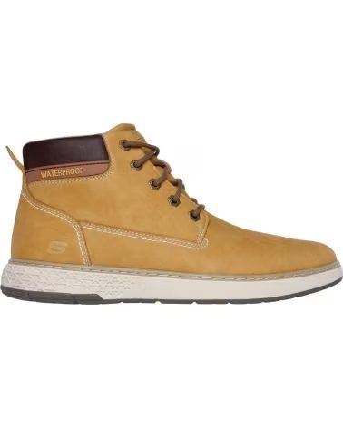 SKECHERS STIVALETTI 205235-RDBR UOMO MARRONE MARRON
