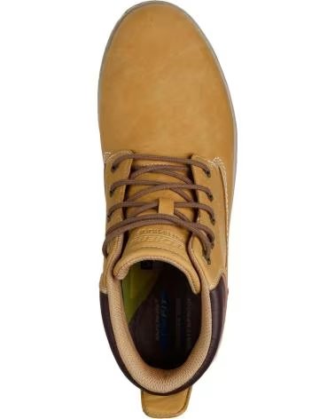 SKECHERS STIVALETTI 205235-RDBR UOMO MARRONE MARRON