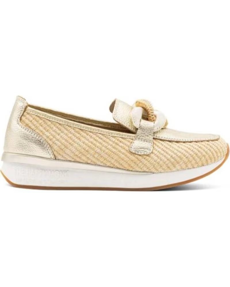 THE HAPPY MONK MOCASSINS THE VANITY-011 EM OURO ORO
