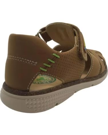 SANDÁLIA INFANTIL PABLOSKY DE COURO CAMEL