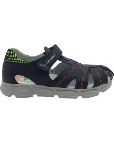 PABLOSKY SANDALO IN PELLE 521520 BLU PER BAMBINO AZUL