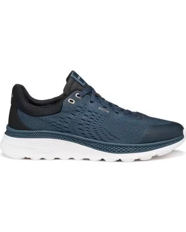 GEOX U65HUB SNEAKER BLAU AZUL