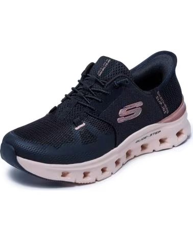 SNEAKERS DONNA SKECHERS SLIP-INS GLIDE-STEP PRO 150438 NEGRO