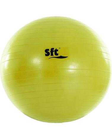 SOFTEE PELOTA DE YOGA Y PILATES FLEXI AMARILLA AMARILLO FLúOR