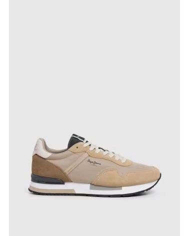 PEPE JEANS ZAPATILLAS HAILON BASIC EN BEIGE PARA HOMBRE CAMEL