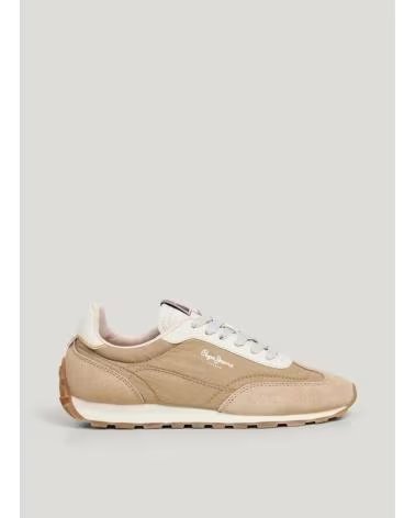 PEPE JEANS ZAPATILLAS JANE EN PARA MUJER BEIGE