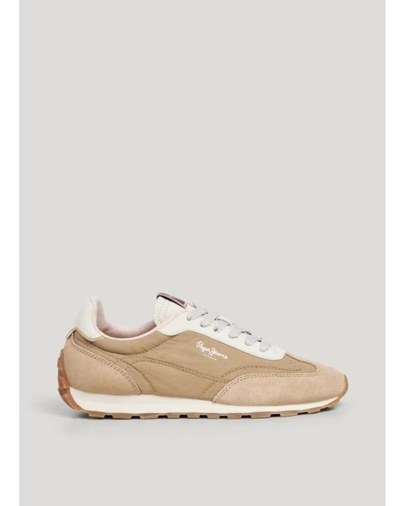 PEPE JEANS ZAPATILLAS JANE EN PARA MUJER BEIGE