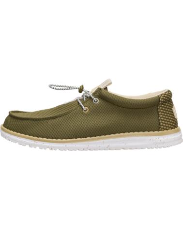 HEY DUDE NAUTICOS HOMBRE HOMBRE WALLY MESH NEUTRA VERDE