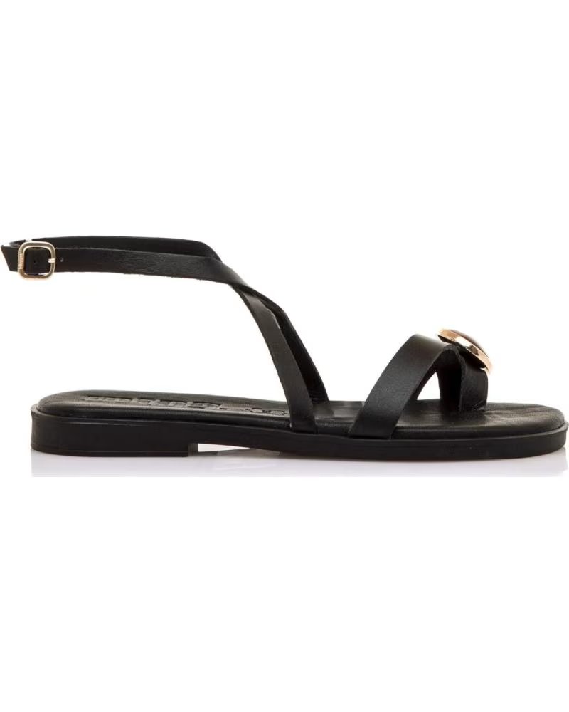 MTNG Sandalias Planas Mujer Mustang 55931 Negro NEGRO