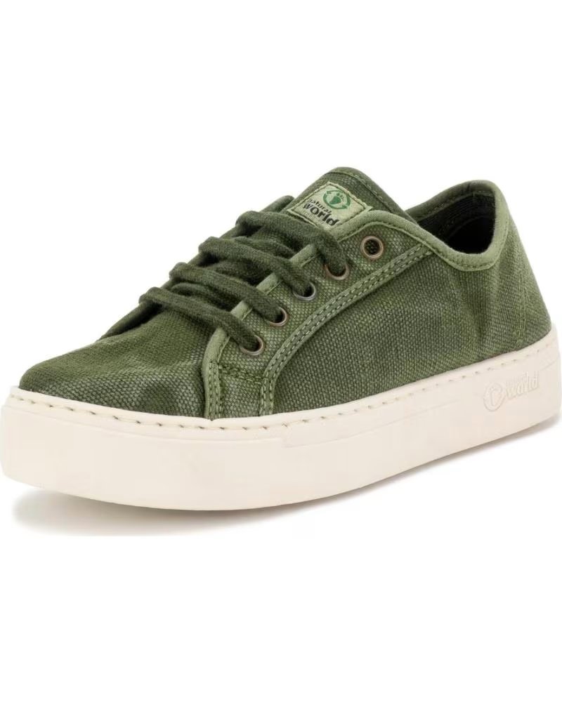 NATURAL WORLD BASKET 6114E SNEAKERS MARRóN