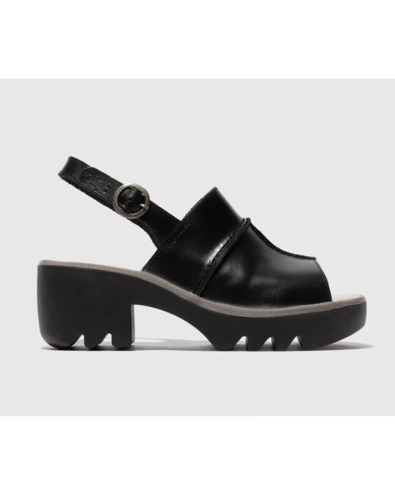 FLY LONDON TUPI SANDALEN NEGRO