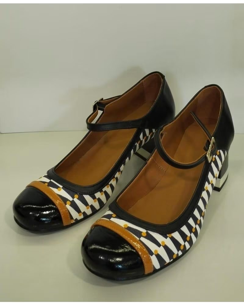 NEMONIC SAPATO DE MULHER MODELO 2054 NEGRO