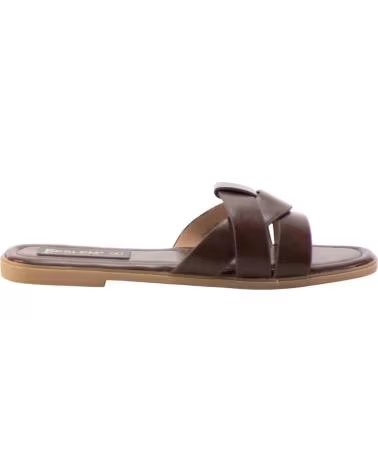 KESLEM LIVIA WOMEN´S BROWN SANDALS MARRON