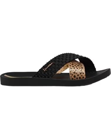 IPANEMA CHANCLAS 243103200002 EN NEGRO PARA MUJER BLACK-BEIGE