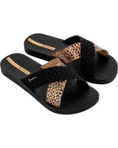 IPANEMA CHANCLAS 243103200002 EN NEGRO PARA MUJER BLACK-BEIGE