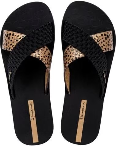 IPANEMA CHANCLAS 243103200002 EN NEGRO PARA MUJER BLACK-BEIGE