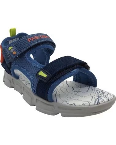 PABLOSKY SANDALE DE SPORT POUR GARÇON 986310 BLEU AZUL