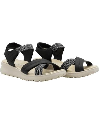 AMARPIES SANDALIAS ABZ30159 NEGRAS NEGRO