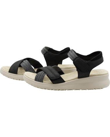 AMARPIES SANDALIAS ABZ30159 NEGRAS NEGRO