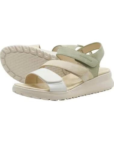 AMARPIES SANDALI ABZ30157 CON CINTURINI REGOLABILI VERDE