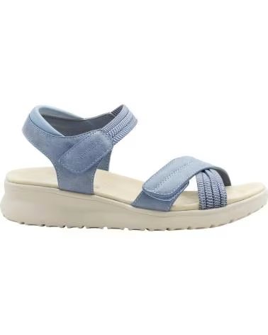 AMARPIES SANDALO ABZ30159 CON CHIUSURA REGOLABILE AZUL