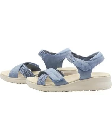 AMARPIES SANDALO ABZ30159 CON CHIUSURA REGOLABILE AZUL