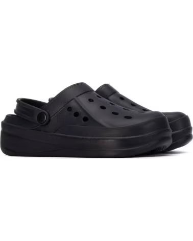 XTI ZAPATOS ZAPATOS MUJER ZUECOS MODELO 145139 COLOR NEGRO