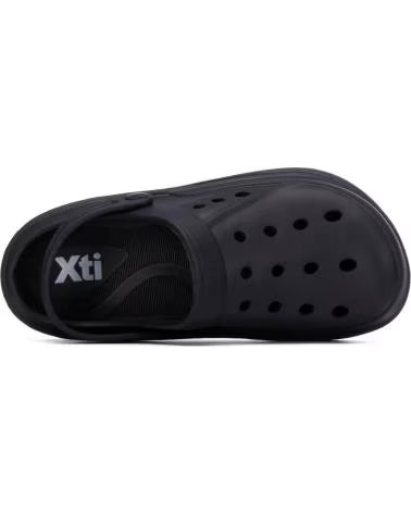 XTI ZAPATOS ZAPATOS MUJER ZUECOS MODELO 145139 COLOR NEGRO