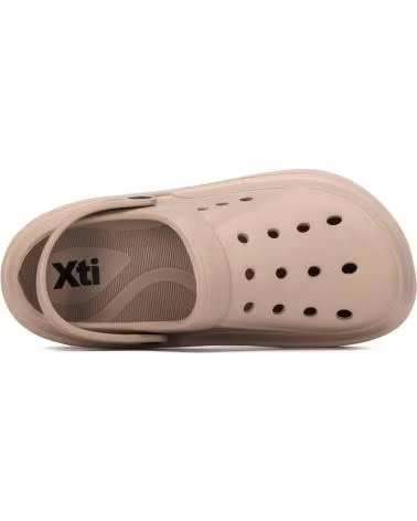 XTI ZUECOS ZAPATO SRA C EN PARA MUJER BEIGE