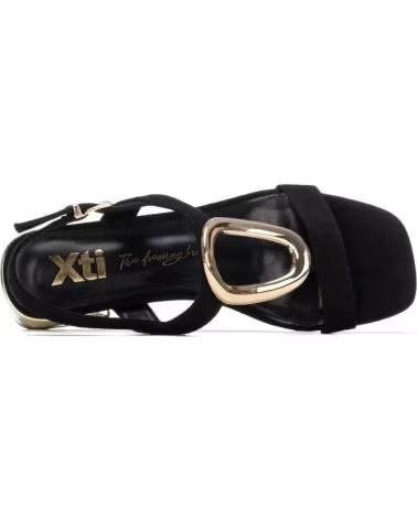 XTI ZAPATOS ZAPATOS MUJER SANDALIAS MODELO 145493 COLOR NEGRO