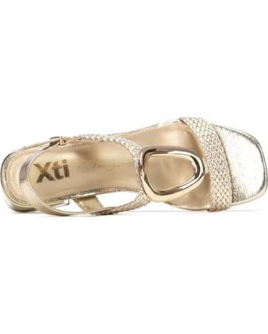 XTI VESTIR SANDALIAS 145493 EN COLOR PARA MUJER ORO