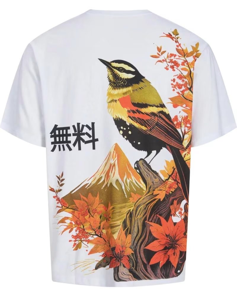 JACK AND JONES CAMISETA DE MANGA CORTA JACKJONES 077-51307180720467 EN BLAN BLANCO