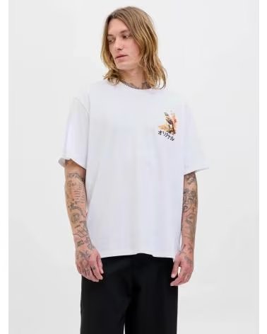JACK AND JONES CAMISETA DE MANGA CORTA JACKJONES 077-51307180720467 EN BLAN BLANCO