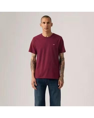 LEVIS T-SHIRT LEVI´S À MANCHES COURTES ET COL ROND BORDEAUX BURDEOS