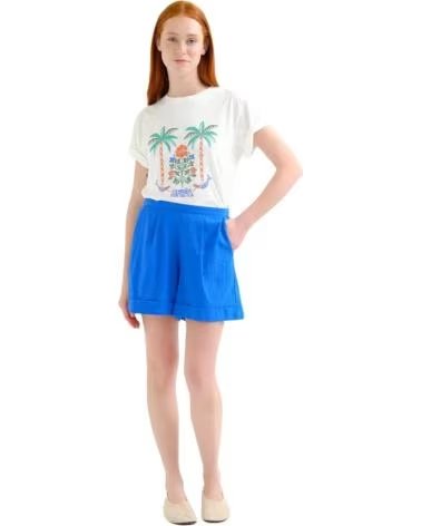 COMPAIA FANTASTICA DAMEN-SHORTS COMPANIA BLAU AZUL