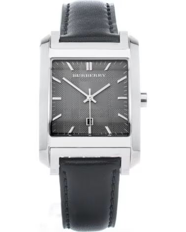 Inicio-BURBERRY-RELOJ BURBERRY BU1571 DE CABALLERO CON ESFERA NEGRA Y ACERO INOXIDABLE-NEGRO
