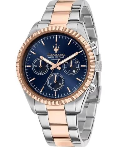 MASERATI MASERATI R8853100040 CHRONOGRAPH EDELSTAHL UND ROSÉGOLD UHR MULTICOLOR