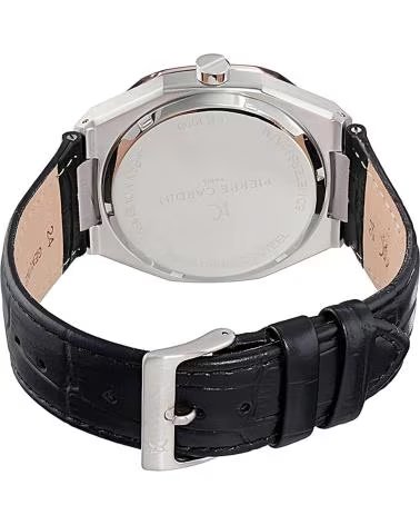 PIERRE CARDIN UHR CF 1000 LB 1 SCHWARZ LEDERARMBAND NEGRO