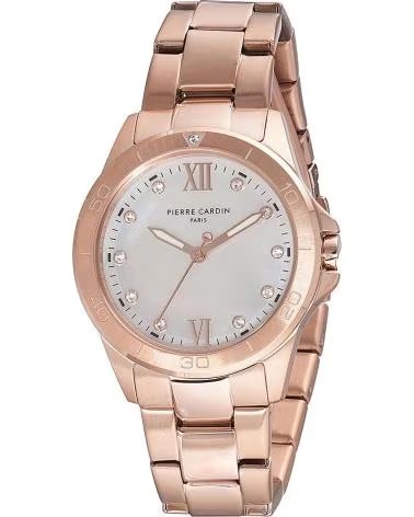 RELÓGIO PIERRE CARDIN CF 1009 MR ROSA ROSA