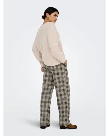 ONLY JERSEY 15361110-MOONBEAM EN GRIS PARA MUJER BLANCO