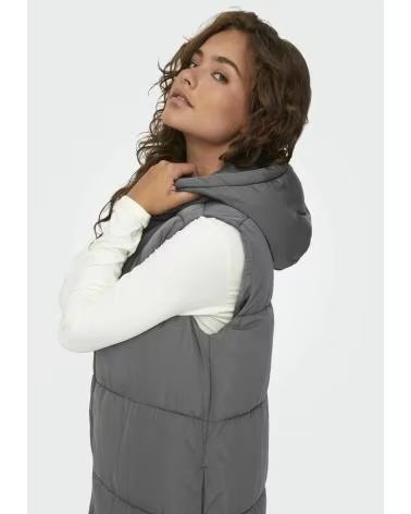 ONLY Chaleco 077-52645981520211 en gris para mujer GRIS
