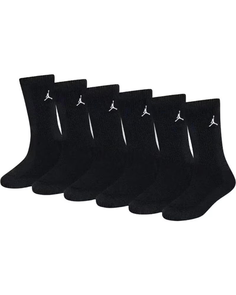 NIKE PACK CALCETINES JORDAN CUSHIONED BJ0583 NEGROS NEGRO