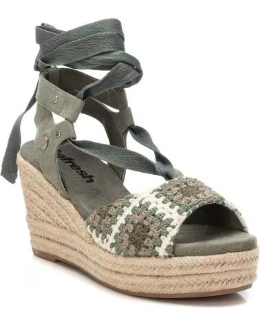 REFRESH SANDALIA CUÑA 172792 KAKI