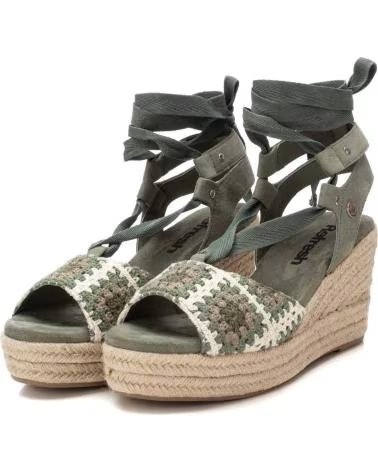 REFRESH SANDALIA CUÑA 172792 KAKI