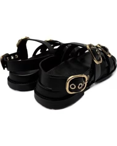 INUOVO SANDALIAS D51006 CON HEBILLAS NEGRO
