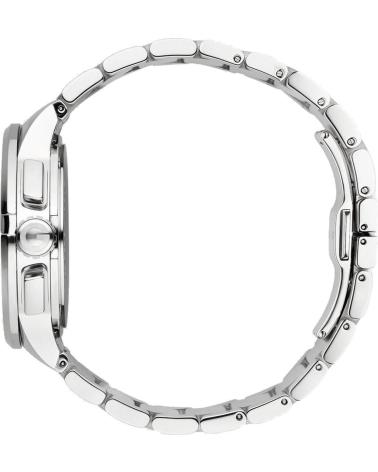 GUCCI RELOJ YA101204 DE ACERO INOXIDABLE CON ESFERA NEGRA GRIS