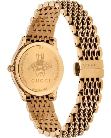 GUCCI RELOJ YA1265021 G-TIMELESS DE ACERO CON ACABADO DORADO