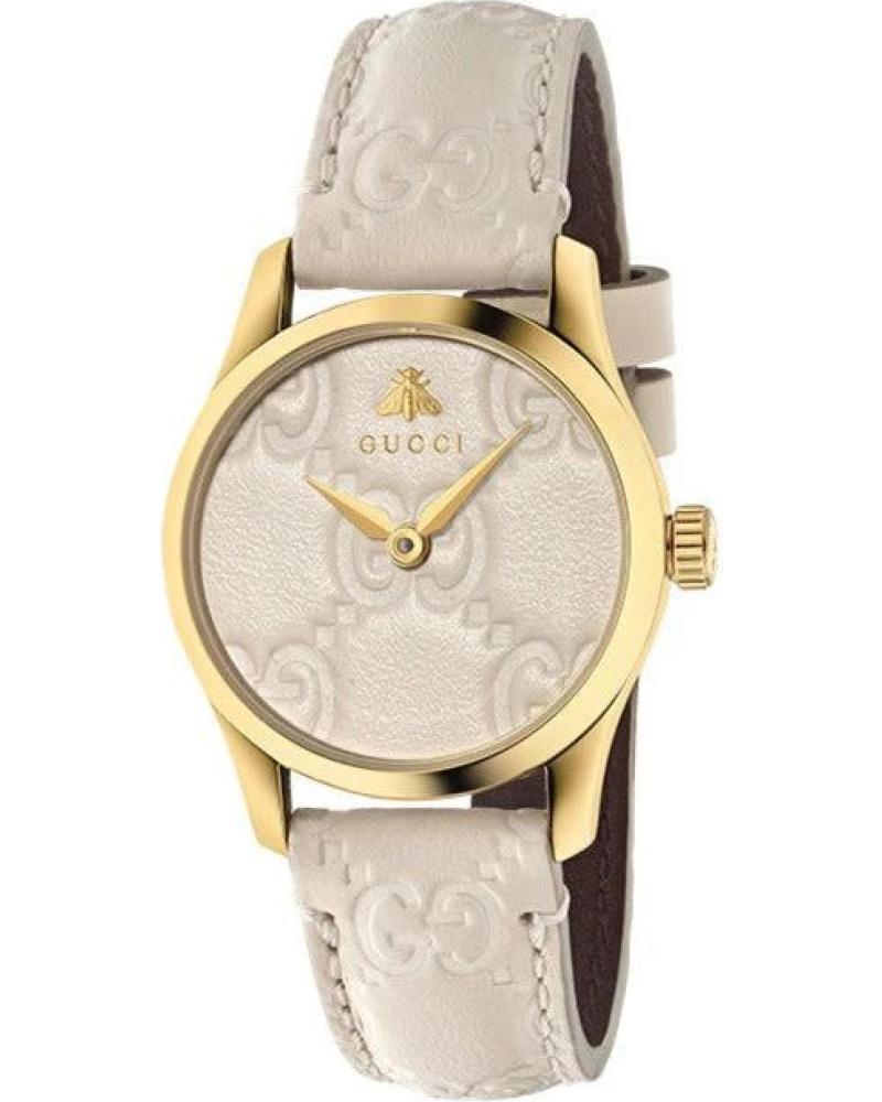 GUCCI RELOJ YA126580A BEIGE